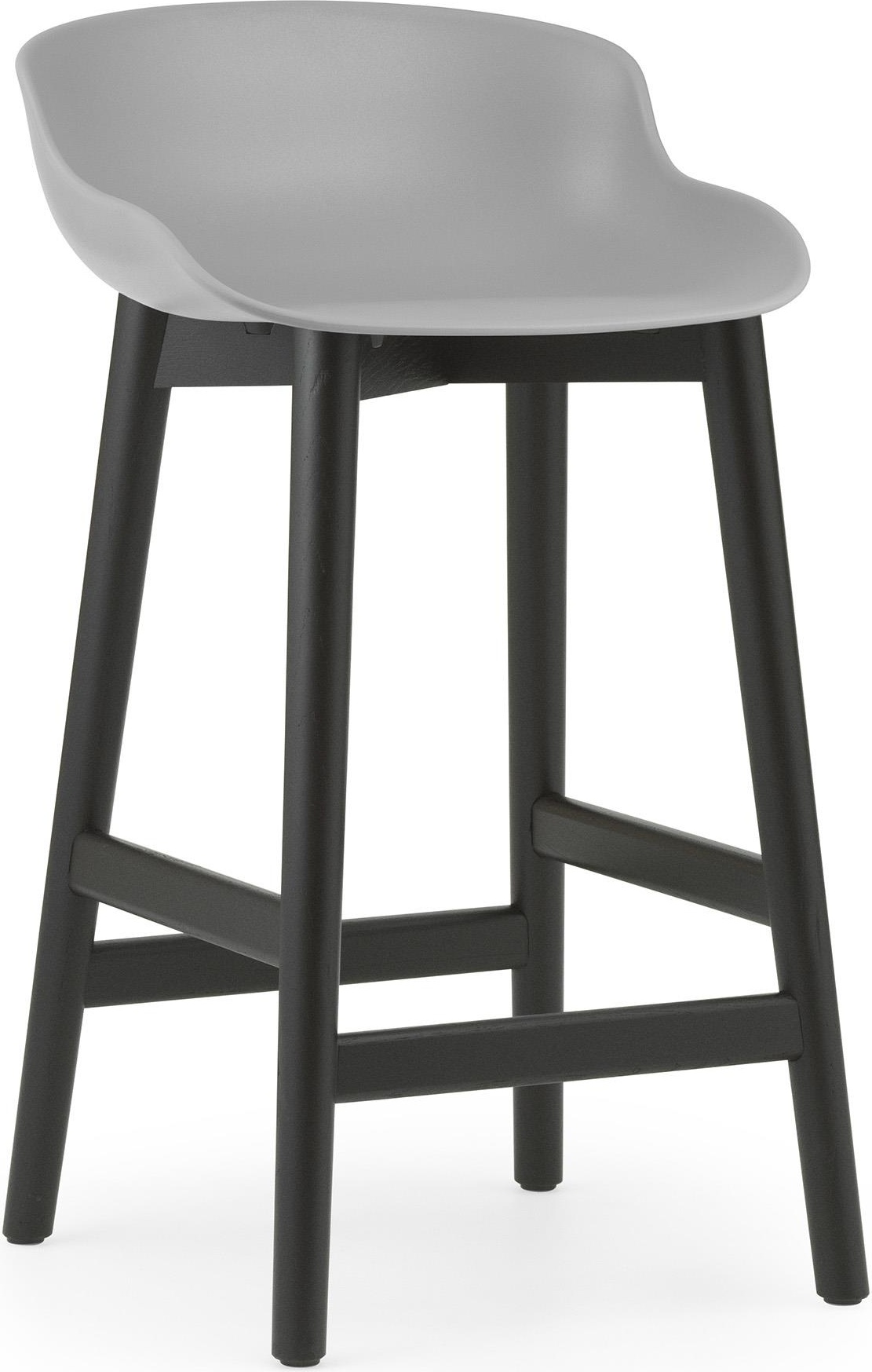 604392 Барный стул 65 см Дуб черный / Серый Normann Copenhagen Hyg 