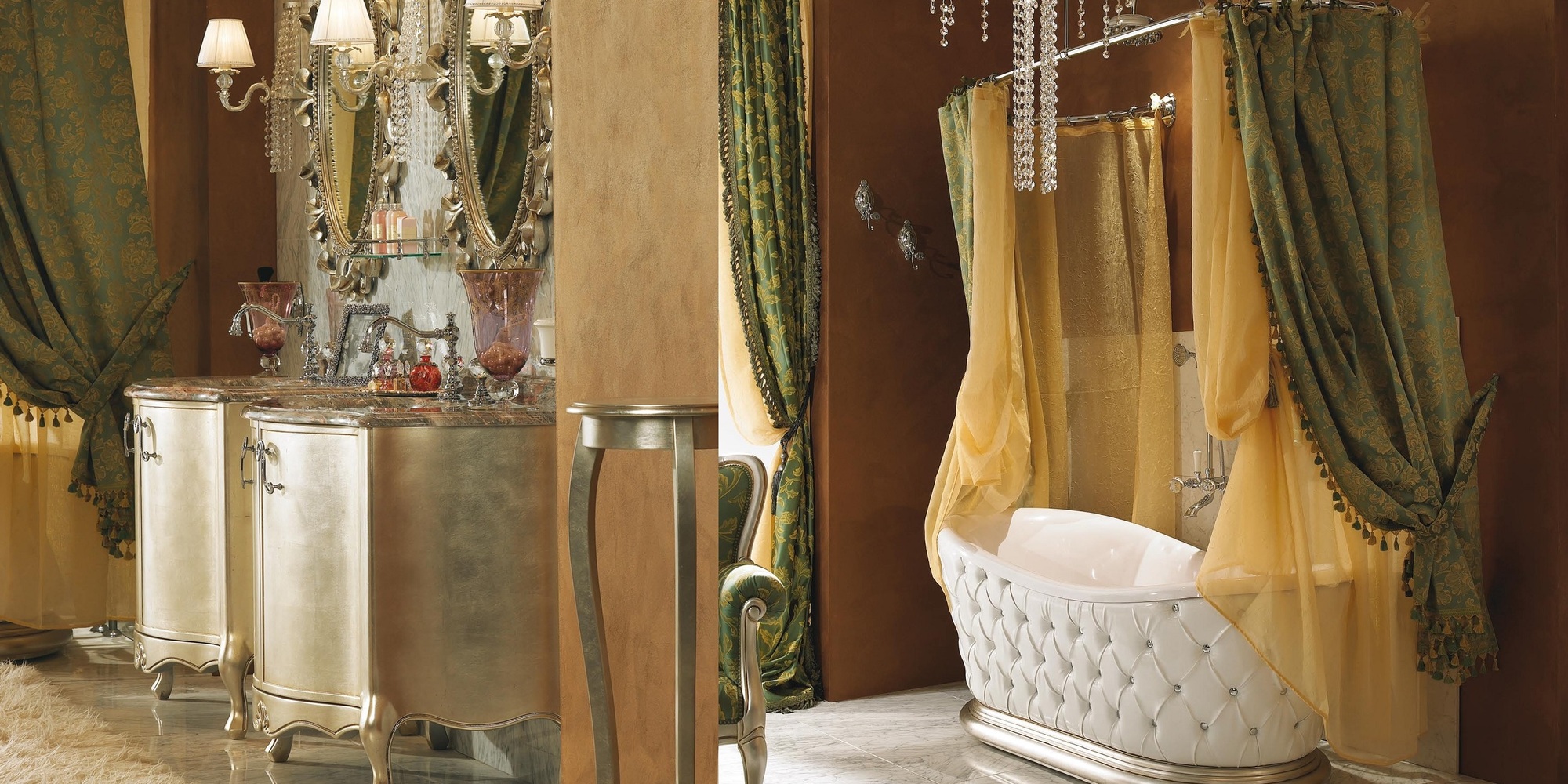 Комплект мебели для ванной 13/3 LINEATRE Gold Componibile 133 - Вид №1