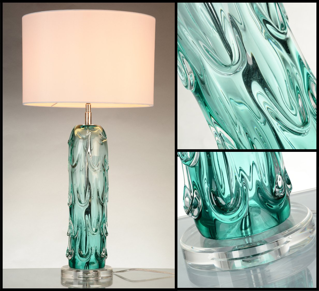 Настольная лампа BRTL3118 от Delight Collection DELIGHT COLLECTION ВАЗА 244934 Белый;зеленый  - Вид №1