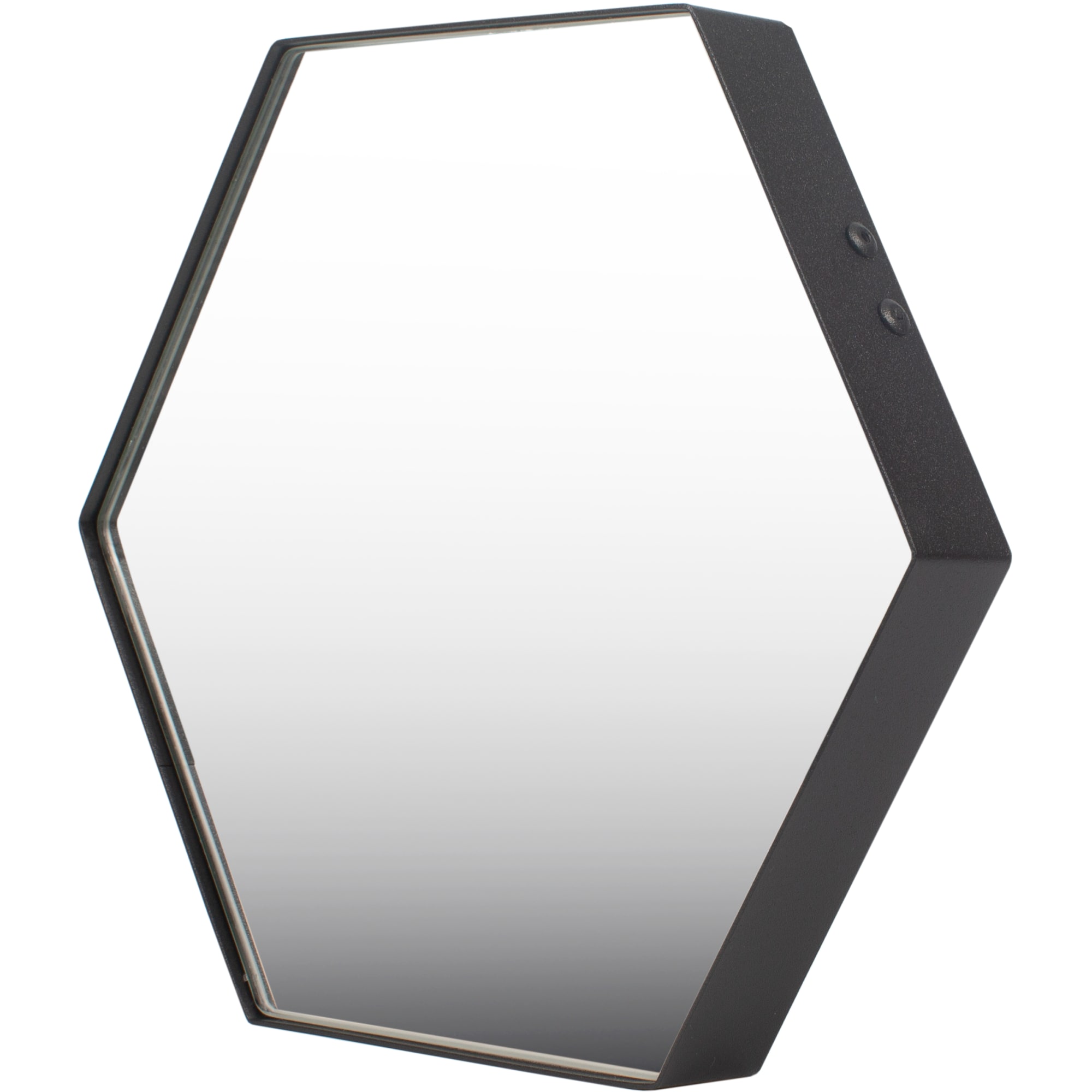 82111182 Зеркало 50х43 см цвет чёрный Ferro Santreyd - Вид №1