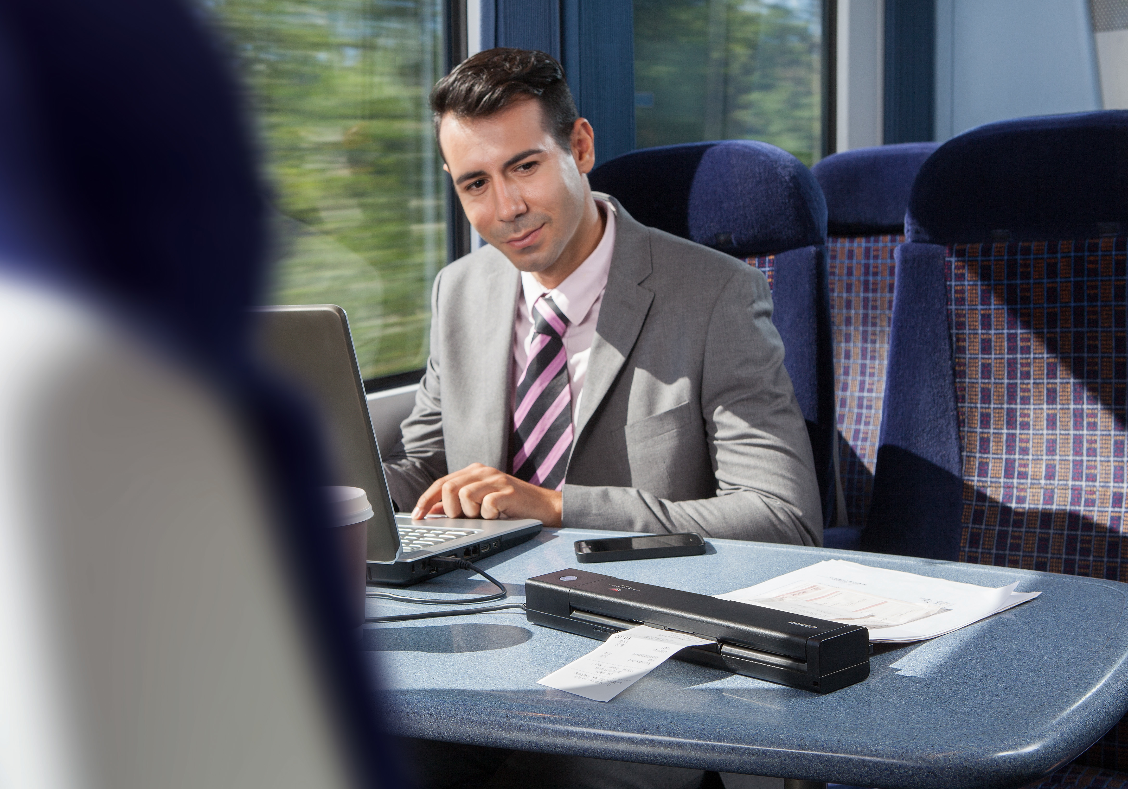 9704B003 P-208ii, цветной, двухсторонний, 8 стр./мин, adf 10, usb 2.0, a4 (pc+mac) Canon  - Вид №10