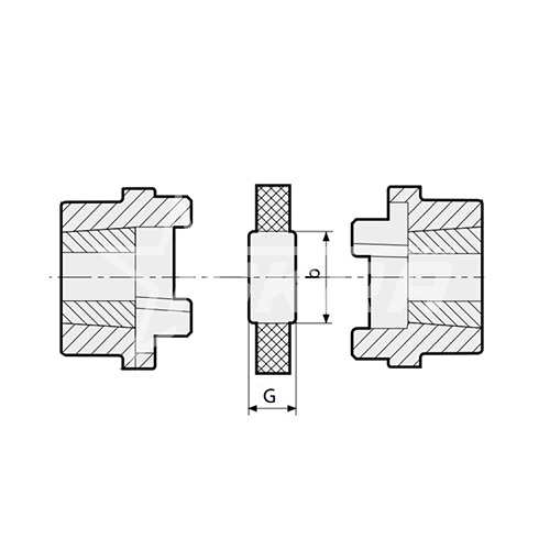 IS3750 Упругий элемент HRCN90 ISKRA  - Вид №2