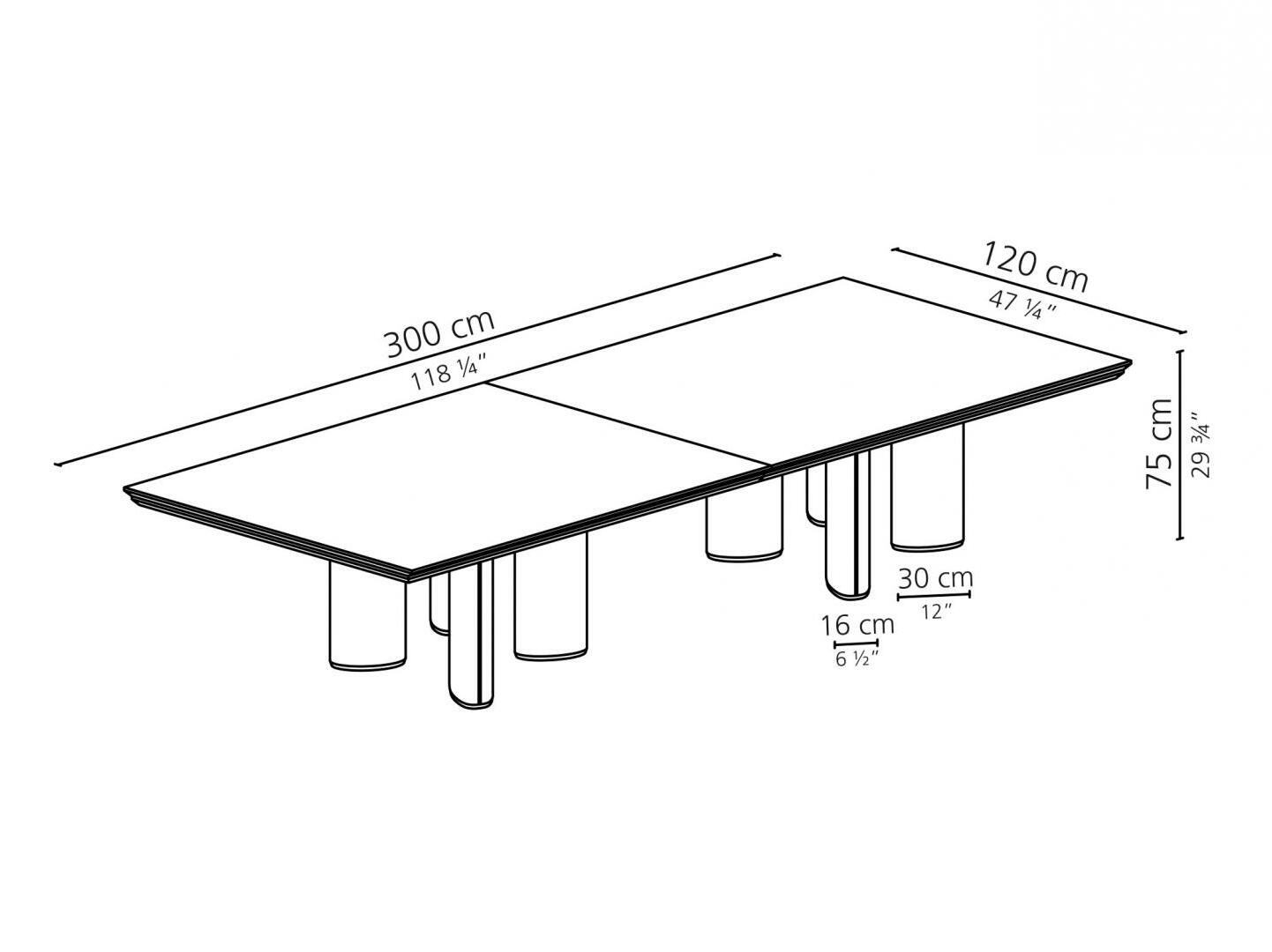 Прямоугольный мраморный стол Casamilano Arne ARCH-00034333 - Вид №12