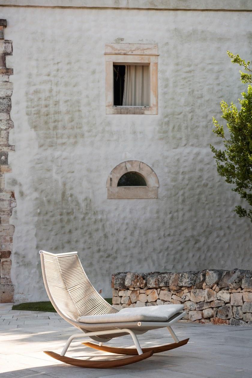 RODA Садовое кресло-качалка из полиэстера Laze sun-id-1426746 - Вид №2