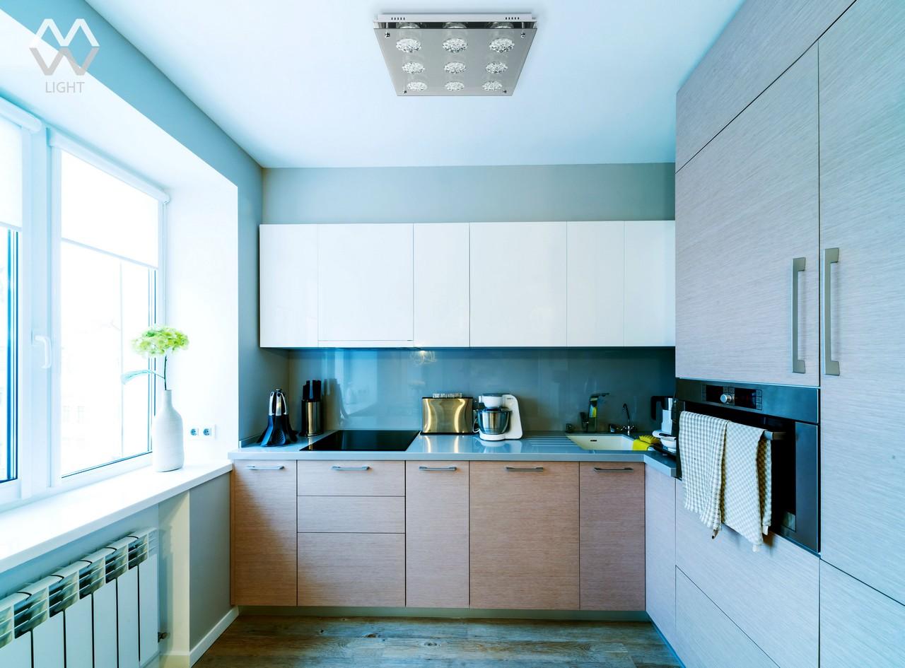 Потолочный светодиодный светильник De Markt Граффити 19 678012009 DE MARKT ГРАФФИТИ 202775 Хром  - Вид №1