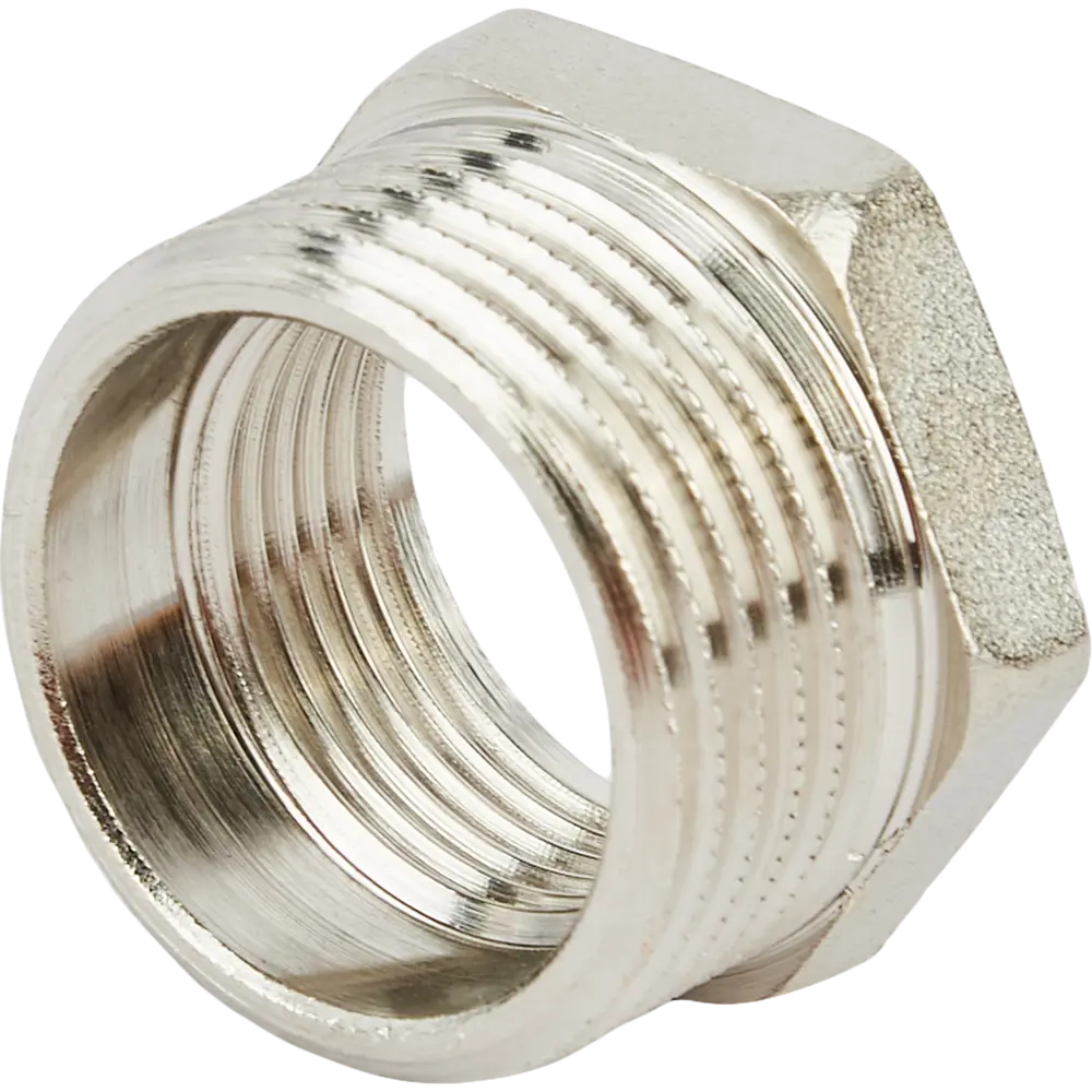 82239046 Футорка Stout 1x3/4" никелированная латунь STLM-0804779