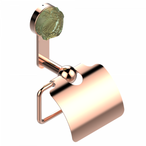 U5H-538AC Бумагодержатель с крышкой настенный Thg-paris Jade Dragon Розовое золото