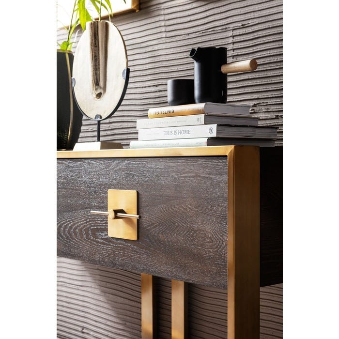 Прямоугольная консоль из шпона с ящиками KARE Design Осака ARCH-00123024 - Вид №4