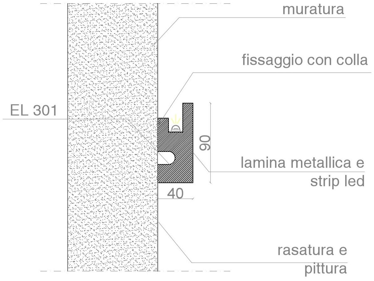 Eleni Линейный световой профиль для светодиодных модулей  El301  - Вид №7