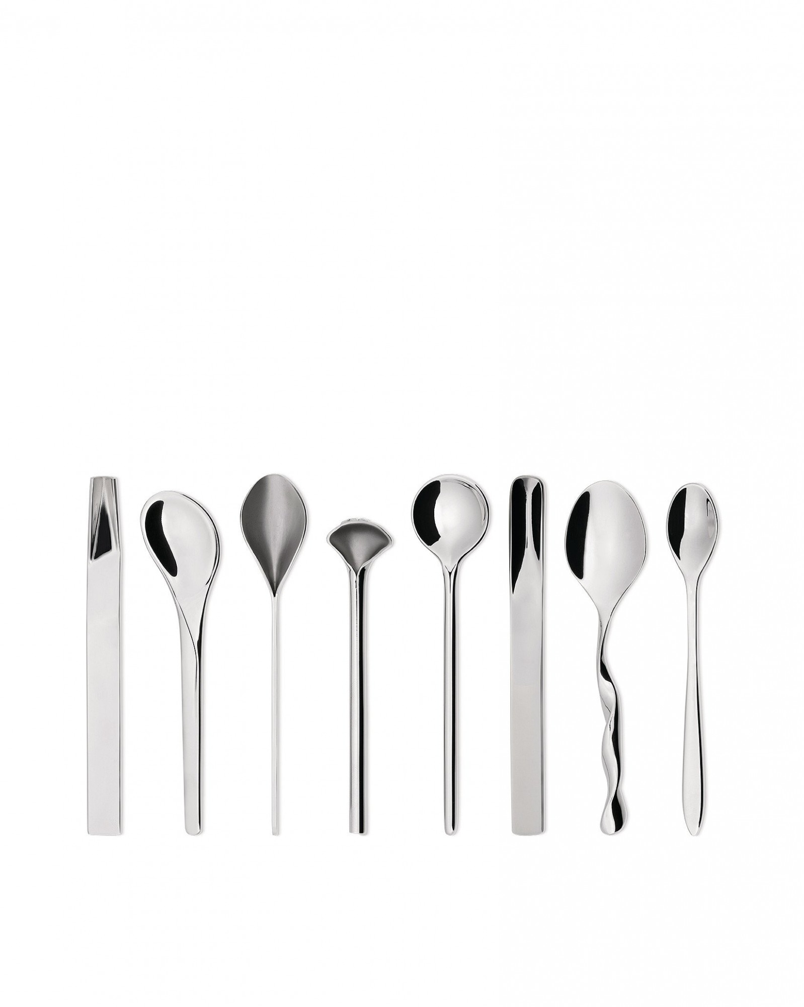 Набор из 8 кофейных ложек Alessi Кофе / чай Alessi MSPOON