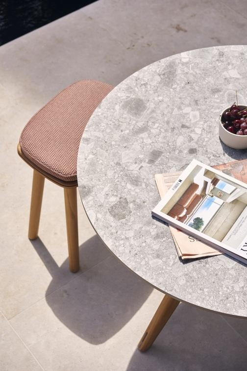 MNST969 Обеденный стол teak 264см x 118см Manutti Torsa - Вид №10