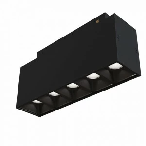 Трековый светильник черный TR014-10W3K TECHNICAL MAGNETIC TRACK SYSTEM 00-3956237 Черный