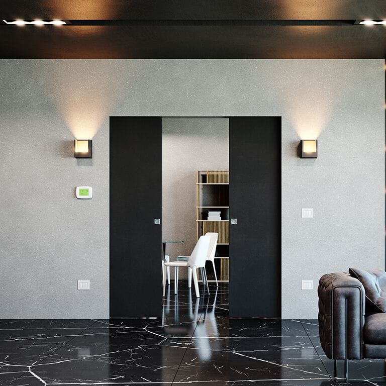 Раздвижные двери провода стены с точками света Ermetika ABSOLUTE ENERGY ARCH-00148843 - Вид №1