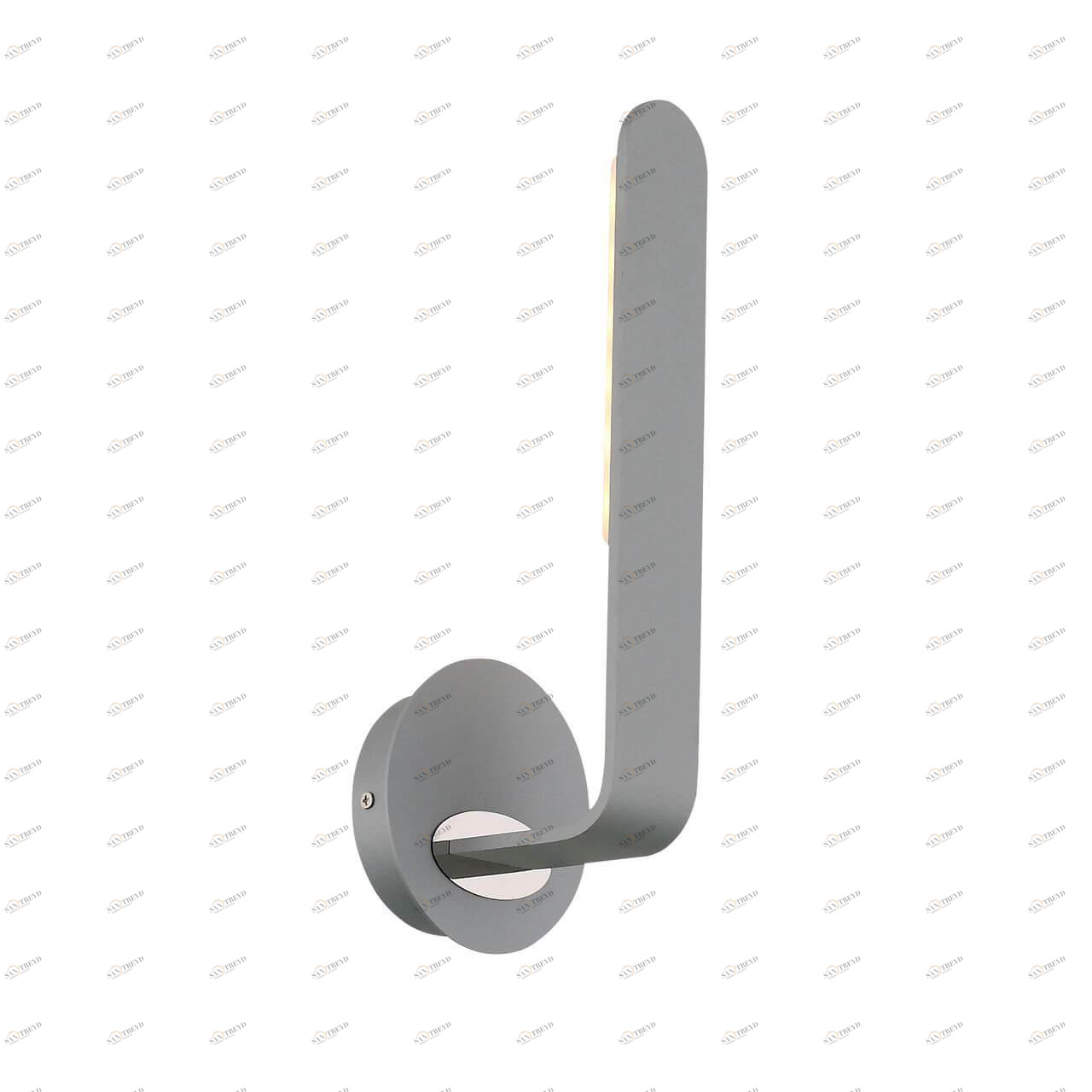 Бра светодиодное серое Ganchi SL456.701.01 ST LUCE GANCHI 00-3929206 Серый 