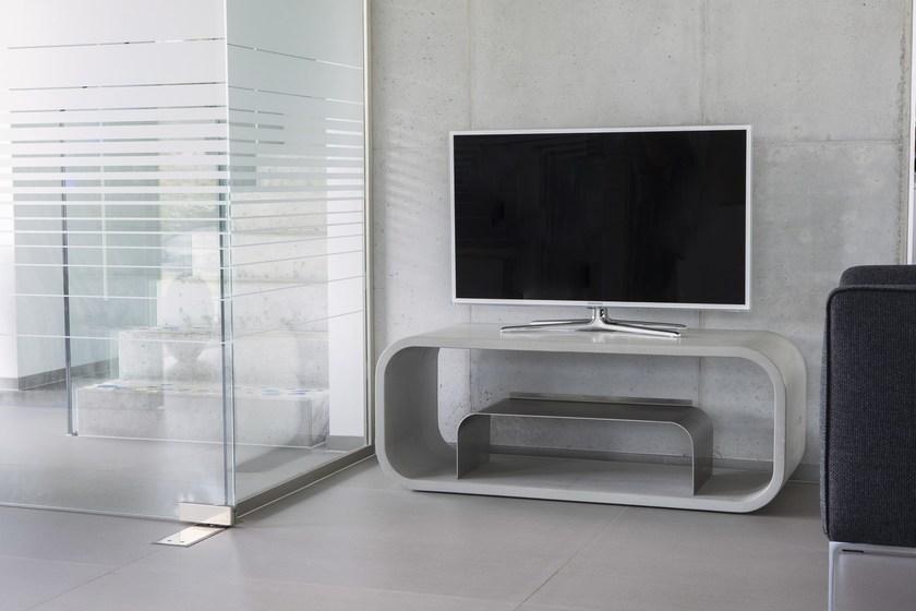 CO33 Бетонный шкаф под телевизор Opus O120s - Вид №1