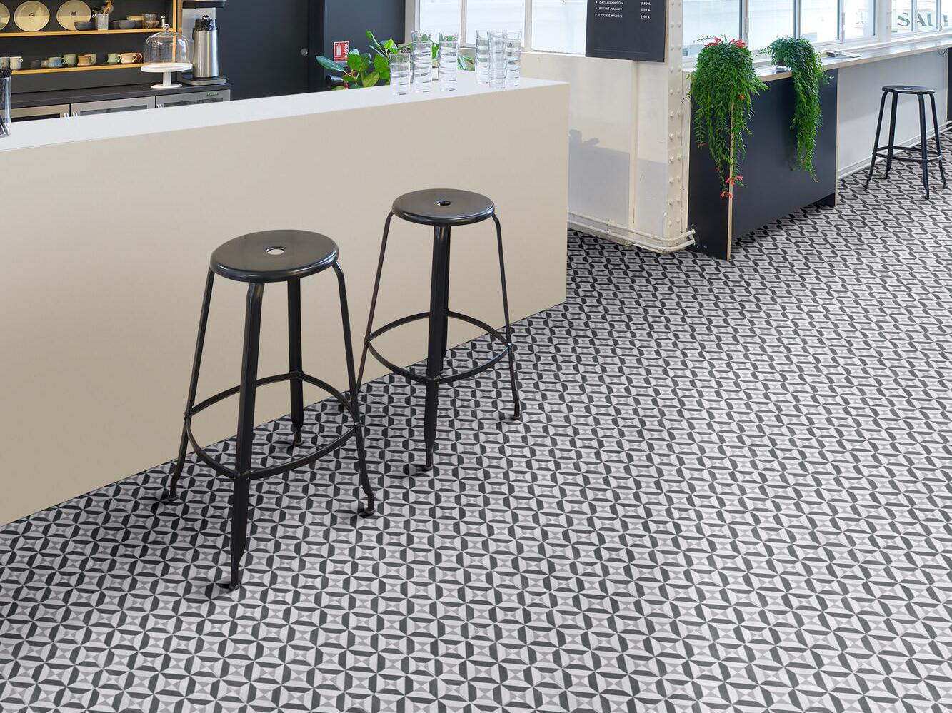 Нескользящий виниловый пол с цементным эффектом BEAUFLOR Sonipro ARCH-00123692