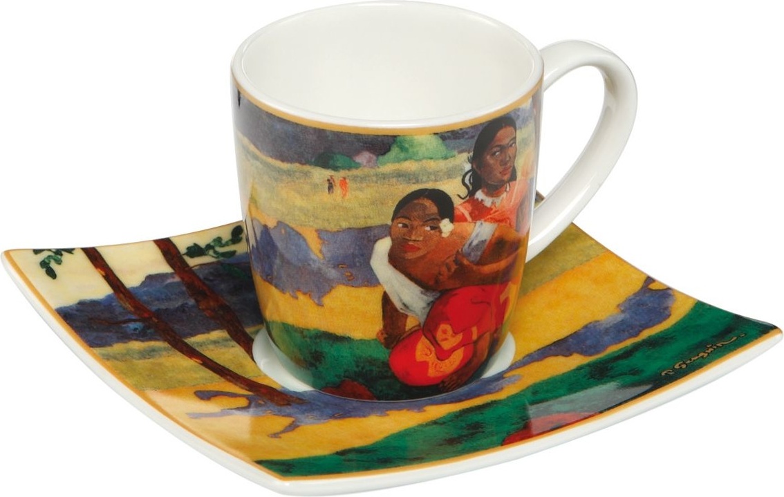 10651620 Goebel Чашка с блюдцем "Когда замуж?" Фарфор 