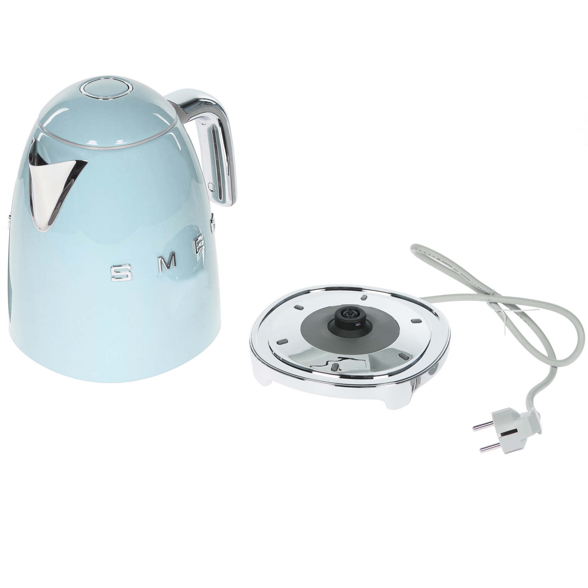 8115923 Электрочайник Smeg KLF03PBEU голубой STDN-0127756 - Вид №3