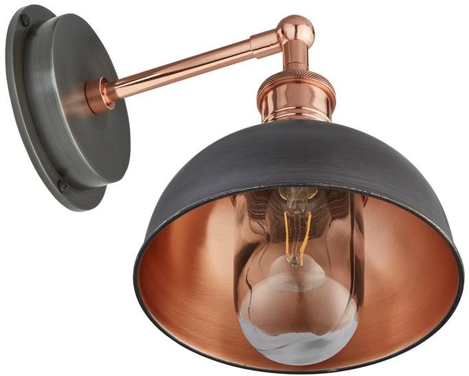 Industville Бра для наружного освещения из латуни Brooklyn Br-ip65-dwl8-c-ch - Вид №3