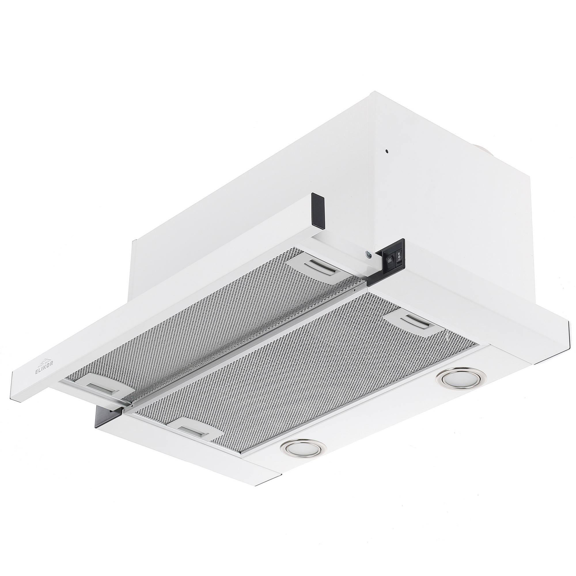 8120655 Вытяжка телескопическая ELIKOR Интегра S2 60П-700-В2Д белый/белый STDN-0137790 - Вид №2