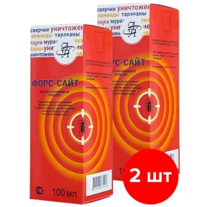 91670825 Средство от насекомых Форссайт 2 шт по 100 мл 200 мл STLM-1393211