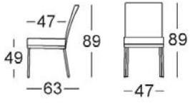 Rolf Benz Стул из ткани Rolf benz 651 sun-id-1425486 - Вид №2