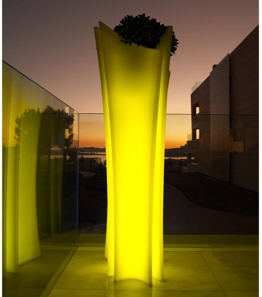 VONDOM Высокий яркий садовый горшок sun-id-1508991 - Вид №7