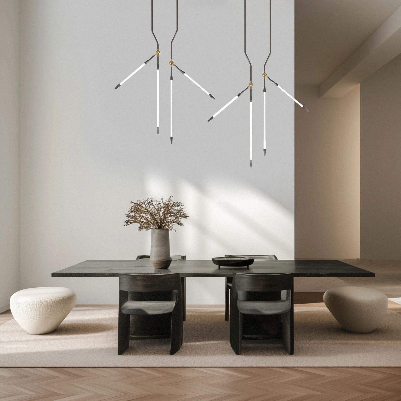 Стальной светодиодный подвесной светильник Intueri Light Javelin ARCH-00071333 - Вид №6