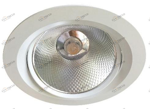 NEXO LUCE Регулируемый встраиваемый металлический светодиодный светильник Inlux recessed 5404