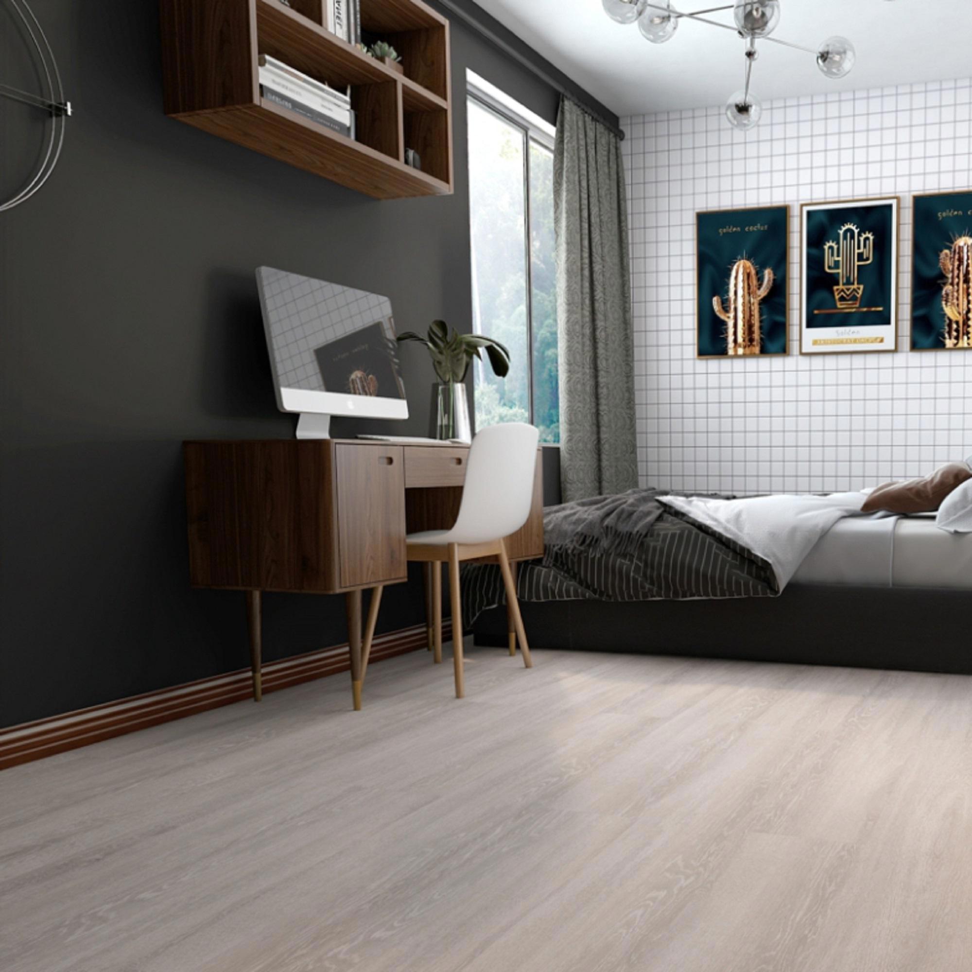 90541641 SPC плитка Proefield Дуб Блантс 34 класс толщина 5.50 мм 3.47 м² STLM-0272771 PROFIELD