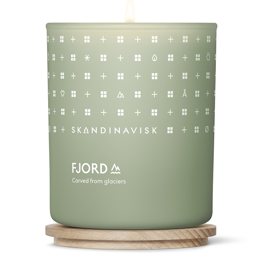 SK20101 Свеча ароматическая fjord с крышкой, 200 г (новая) S K A N D I N A V I S K  - Вид №3