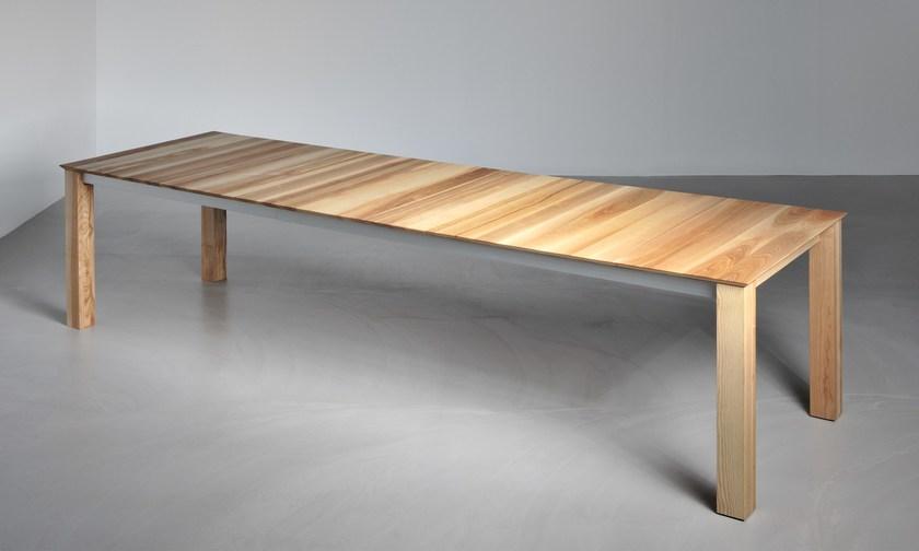 Vitamin Design Раздвижной прямоугольный стол из массива дерева sun-id-1380520 - Вид №3