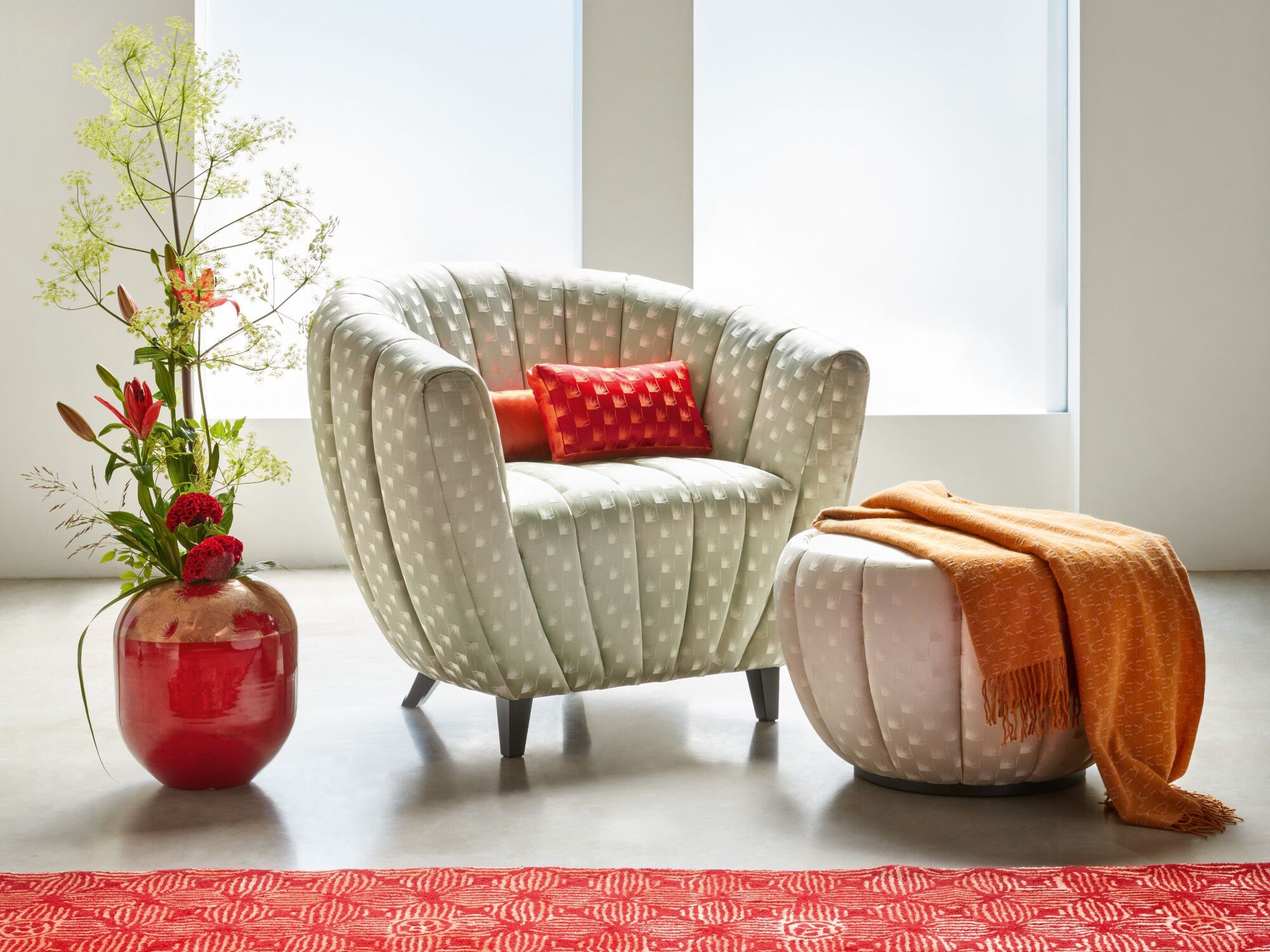 Прямоугольная подушка из ткани K-3 Maiko ARCH-00072553 - Вид №3