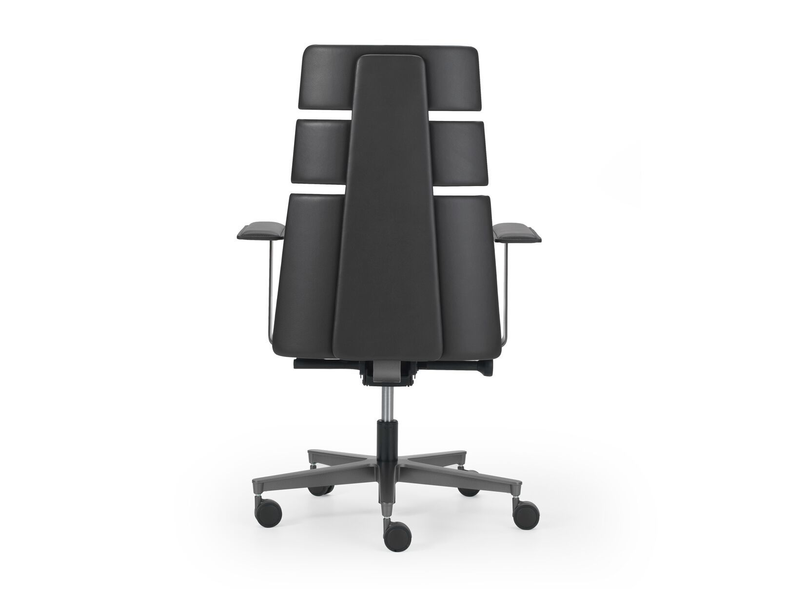 Кожаное вращающееся офисное кресло с высокой спинкой i 4 Mariani CAIMAN ARCH-00046570 - Вид №2