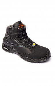 5031712 Ботинки ПЕЦЦОЛЬ ЛЕОПАРД c композитным подноском и проколозащитной прокладкой черные  Летняя обувь размер 36