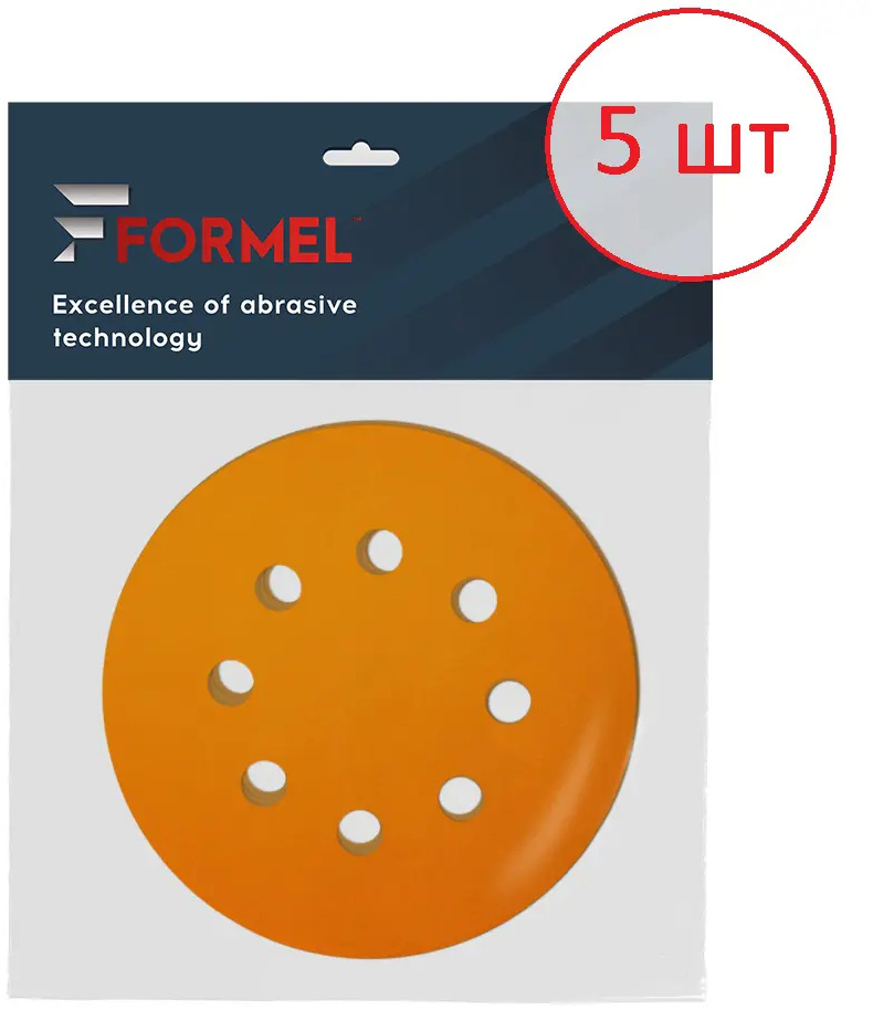 91608528 Круг шлифовальный Formel Diamond P120 125 мм 22.2 мм, 5 шт STLM-0842470