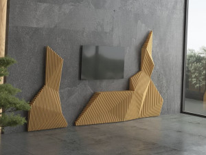 Параметрическая стеновая панель