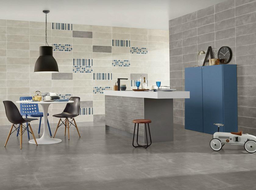 Love Tiles Настенная плитка из глазурованного керамогранита с эффектом цемента Ground sun-id-1372773 - Вид №6