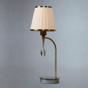 Настольная лампа Brizzi Alora MA01625T/001 Bronze Cream BRIZZI КЛАССИЧЕСКИЕ 275021 Бежевый