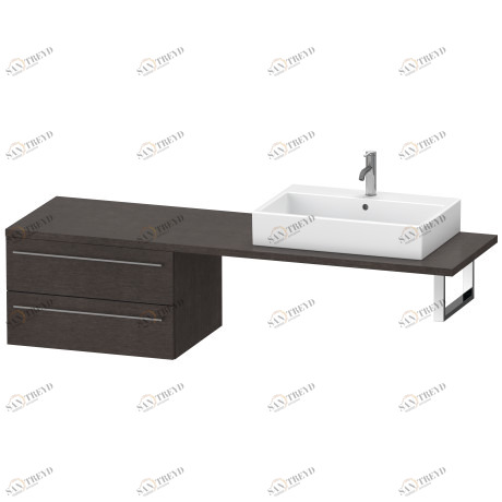 XL545907272 Шкафчик для консоли X-Large #XL5459 700 x 548 мм Дуб брашированный, натуральный шпон Duravit