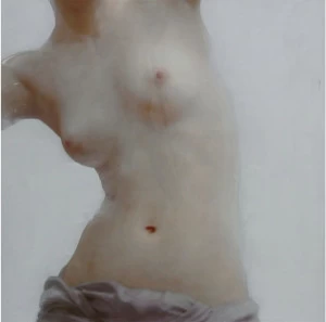 Картина на холсте 100х100 см "Эротика" EVENHOME КАРТИНЫ МАСЛОМ 129740 Бежевый;серый