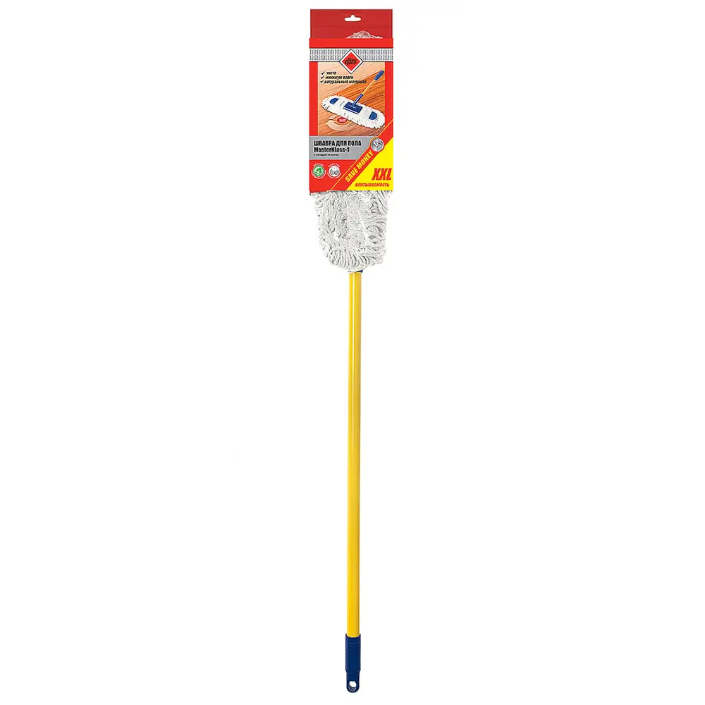 Швабра HomeQueen «MasterKlass» хлопковая насадка STLM-2162616 - Вид №9