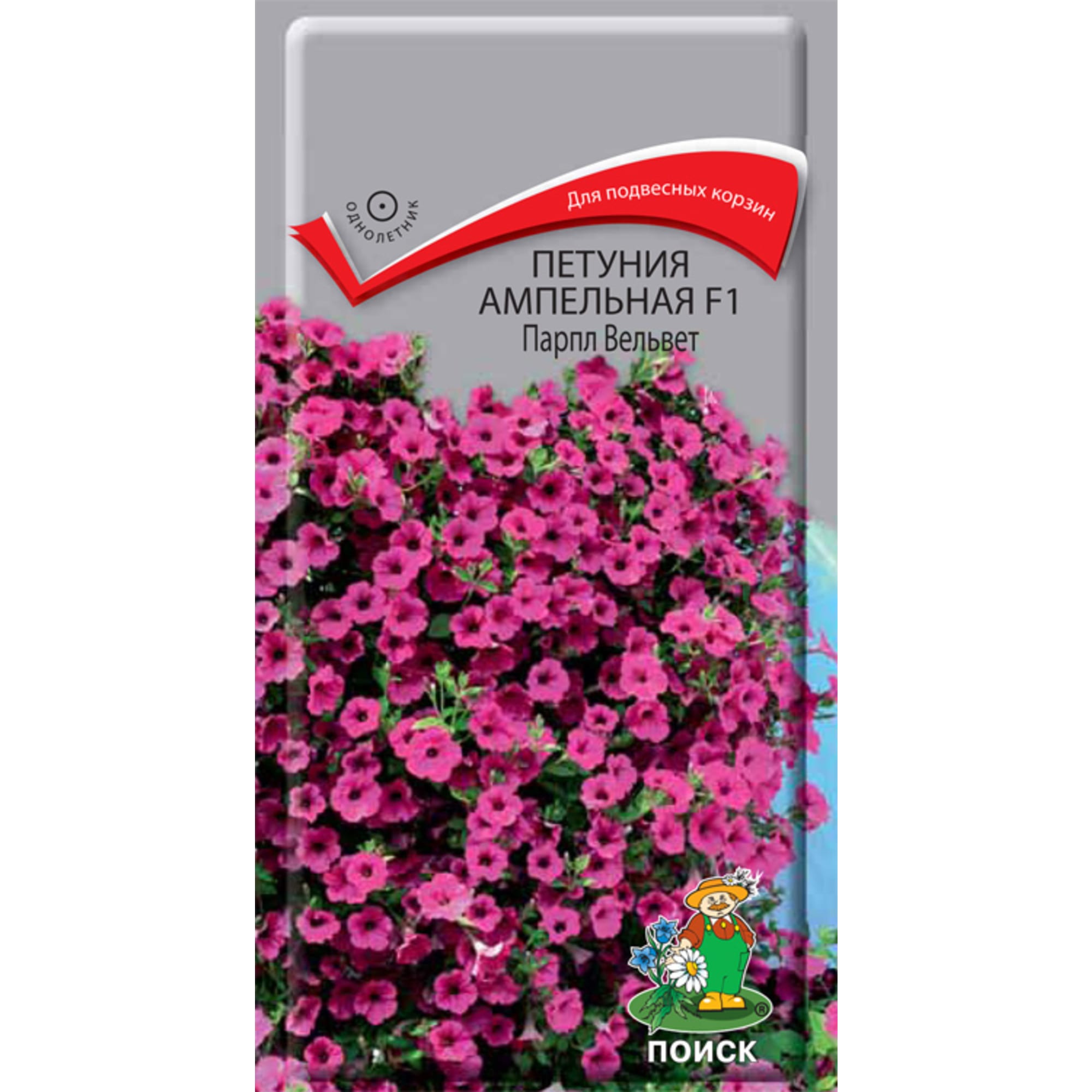 83227401 Семена Петуния Ампельная «F1 Парпл Вельвет» Santreyd 