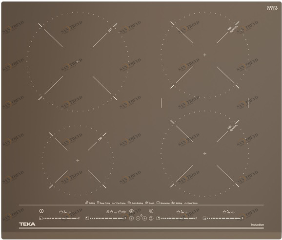 1315519 Варочная панель Teka IZC 64630 MST LONDON BRICK BROWN Турция 