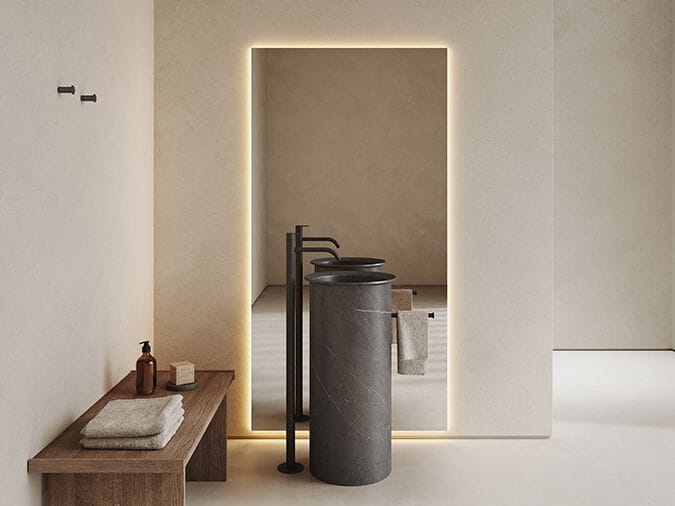 Настенное зеркало со встроенным освещением Inbani слой ARCH-00021509 - Вид №10