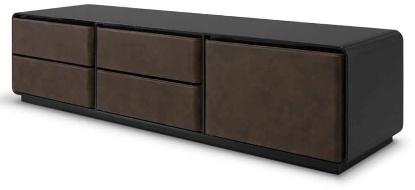 PRADDY Лаковая тумба под ТВ с ящиками Branden Tr058 - Вид №2