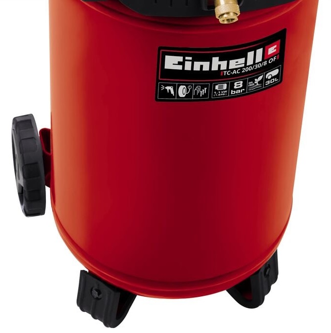 Компрессор поршневой безмасляный Einhell TC-AC 200/30 OF 5361493 STDN-0051823 - Вид №1