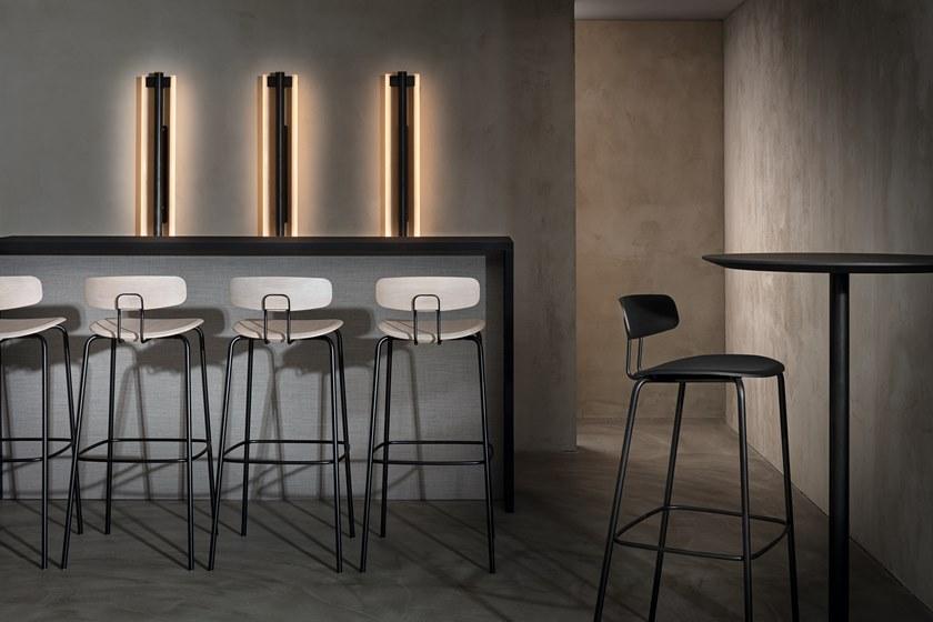 ZEITRAUM Круглый высокий стол из массива дерева sun-id-1516599 - Вид №2