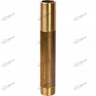 Сгон НН 3/4" 150 мм латунь STOUT SFT0032034150