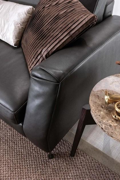 Frigerio Salotti Секционный мягкий диван из кожи Davis sun-id-1507578 - Вид №1